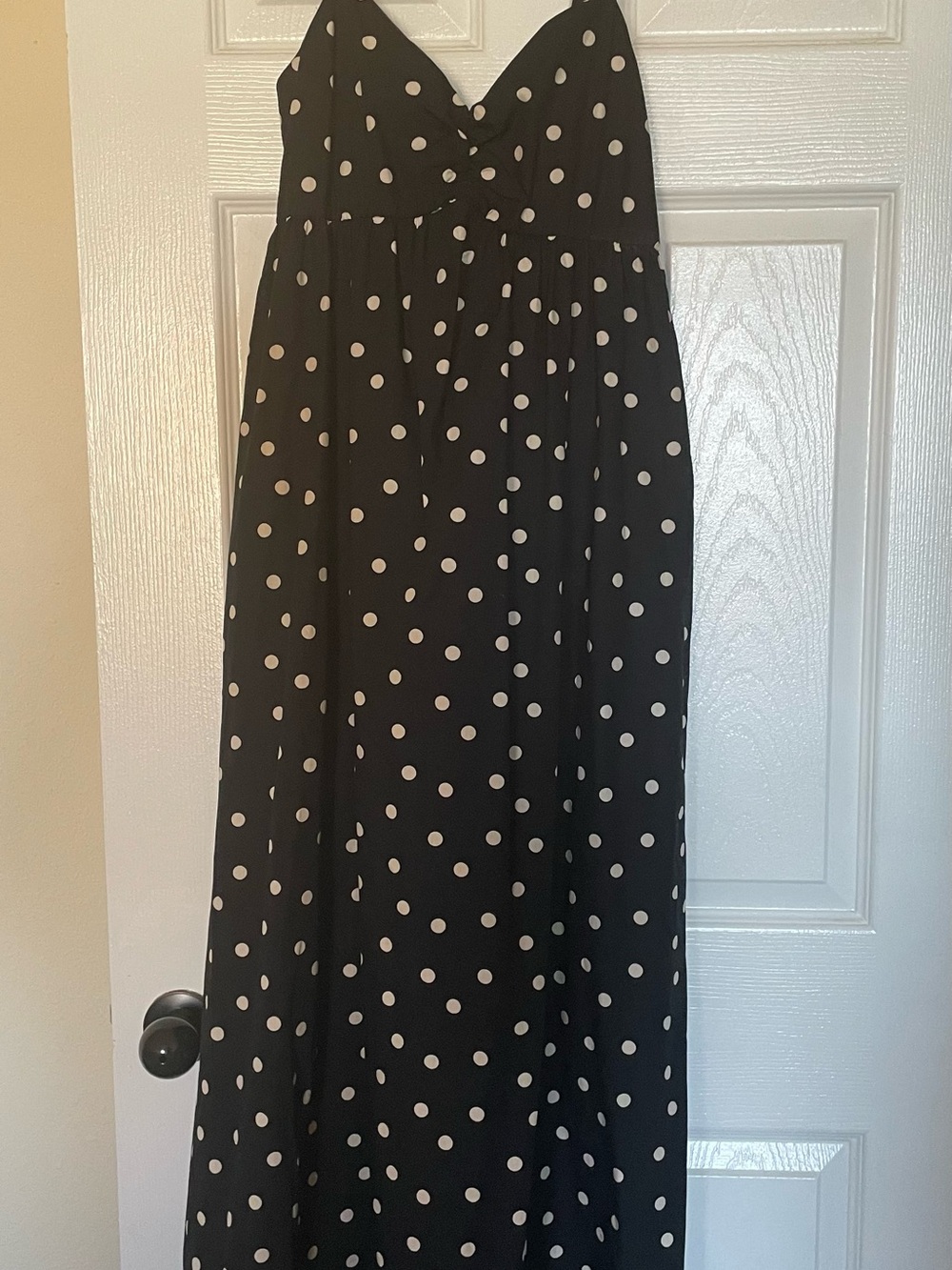 Abercrombie & Fitch Sweetheart Babydoll Maxi Dress